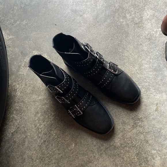 Urban Outfitters Shoes - Urban Outfitters Triple Buckle Boots